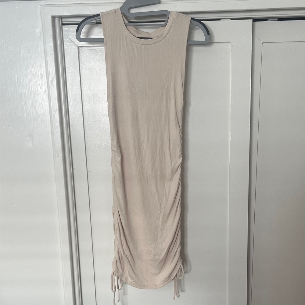 BB Dakota Sleeveless Side Tie Dress